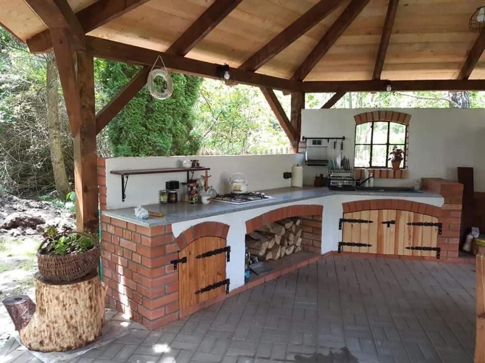 Villa Dziki Brzeg Jezioraka à Zalewo  Extérieur photo